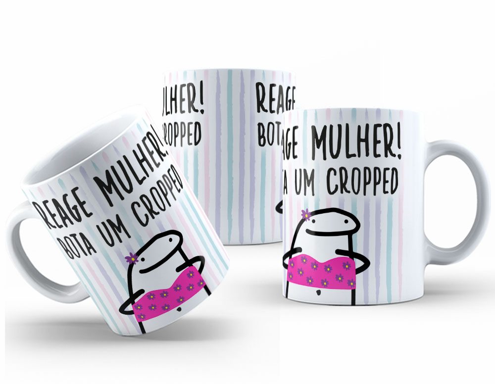 Caneca Personalizada 325ml Meme Flork Frase Engraçada 03