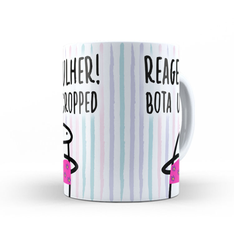 Caneca Personalizada 325ml Meme Flork Frase Engraçada 03