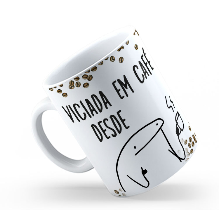 Caneca Personalizada 325ml Meme Flork Frase Engraçada 04