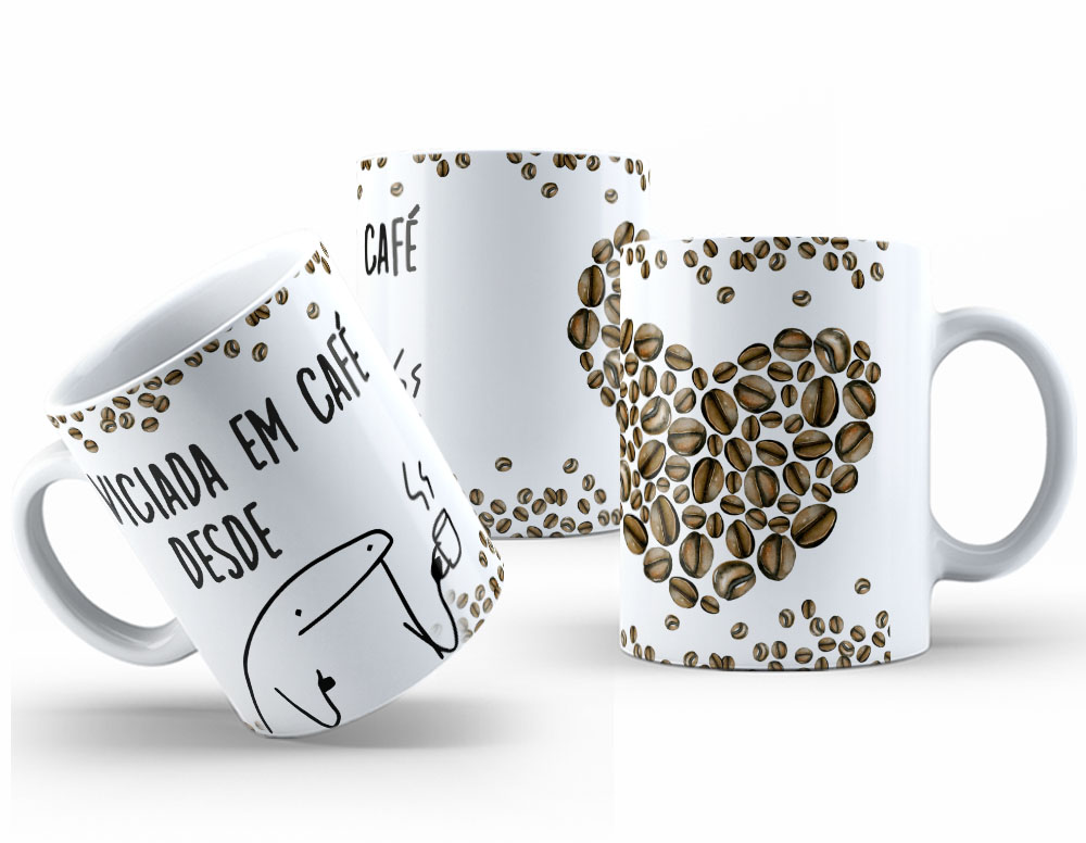 Caneca Personalizada 325ml Meme Flork Frase Engraçada 04