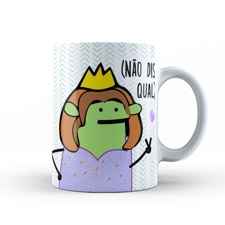 Caneca Personalizada 325ml Meme Flork Frase Engraçada 05