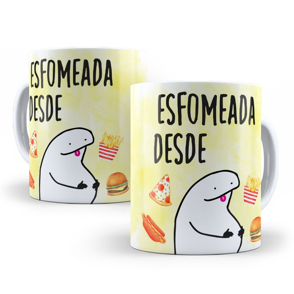 Caneca Personalizada 325ml Meme Flork Frase Engraçada 06