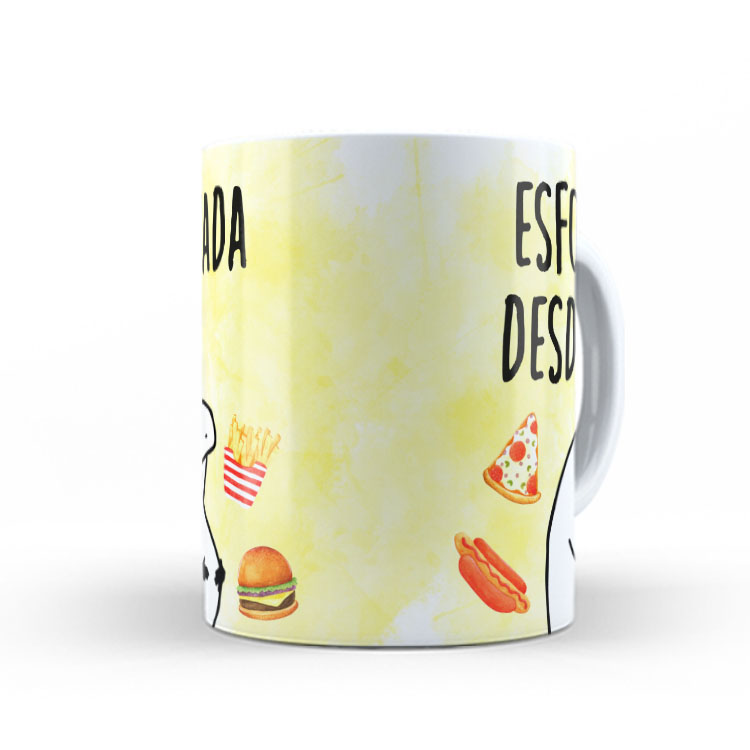 Caneca Personalizada 325ml Meme Flork Frase Engraçada 06