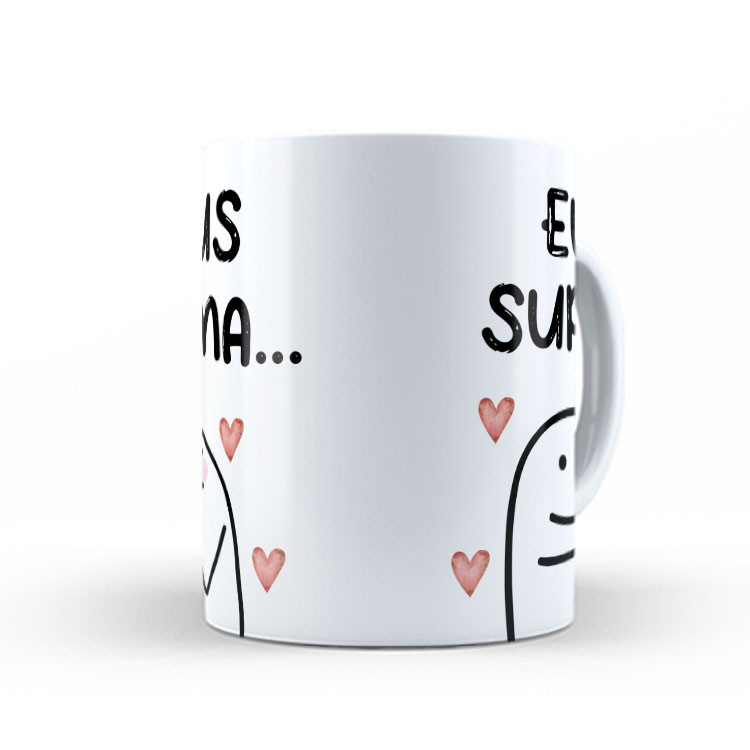 Caneca Personalizada 325ml Meme Flork Frase Engraçada 07