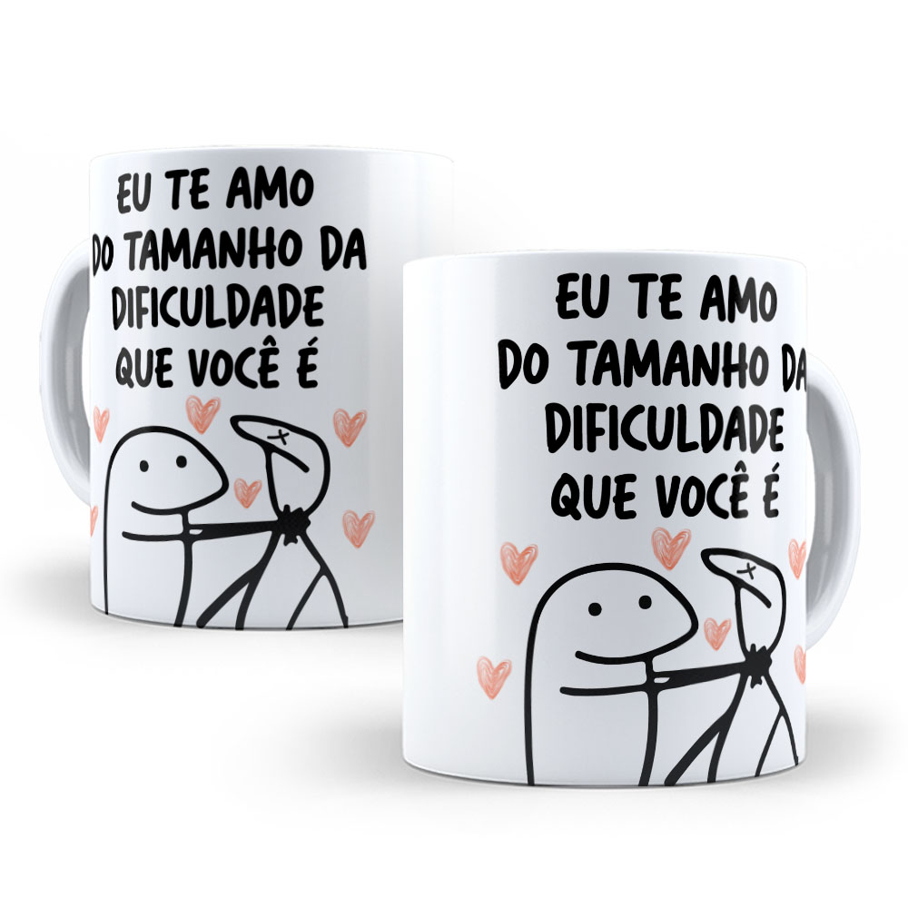 Caneca Personalizada 325ml Meme Flork Frase Engraçada 08