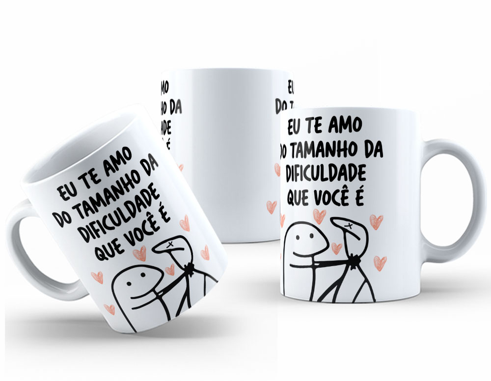 Caneca Personalizada 325ml Meme Flork Frase Engraçada 08
