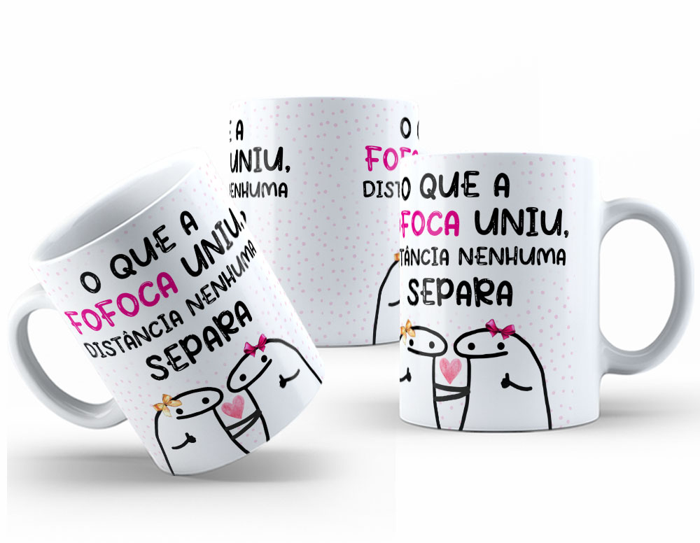 Caneca Personalizada 325ml Meme Flork Frase Engraçada 09
