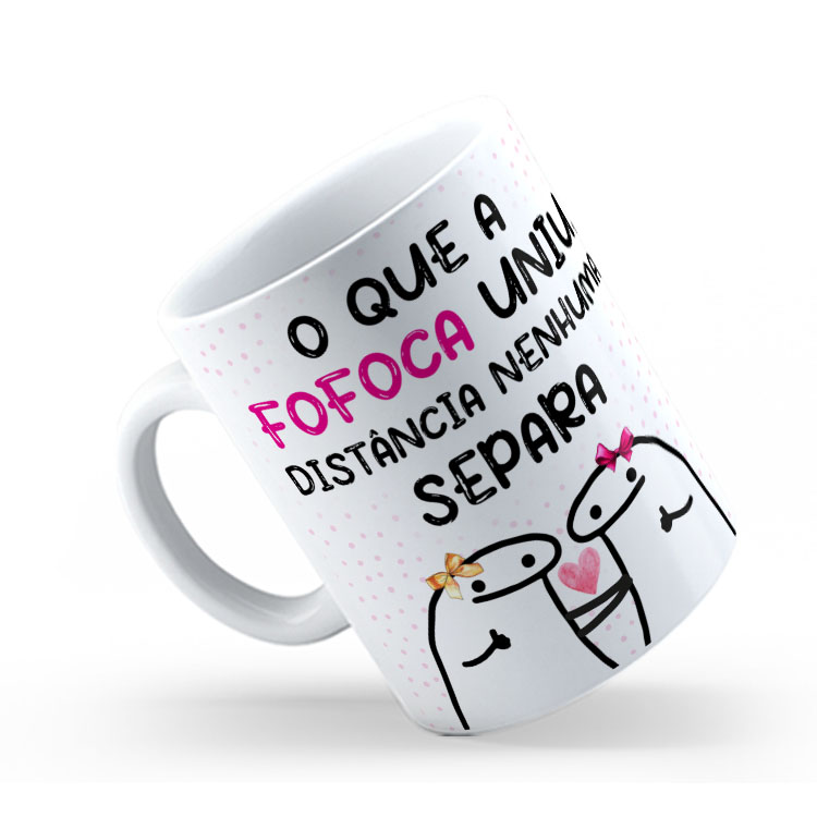Caneca Personalizada 325ml Meme Flork Frase Engraçada 09