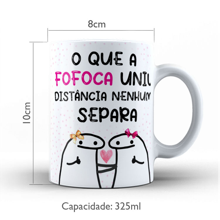 Caneca Personalizada 325ml Meme Flork Frase Engraçada 09