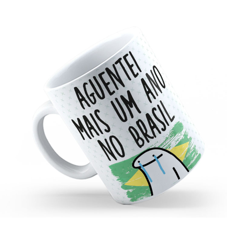 Caneca Personalizada 325ml Meme Flork Frase Engraçada 10
