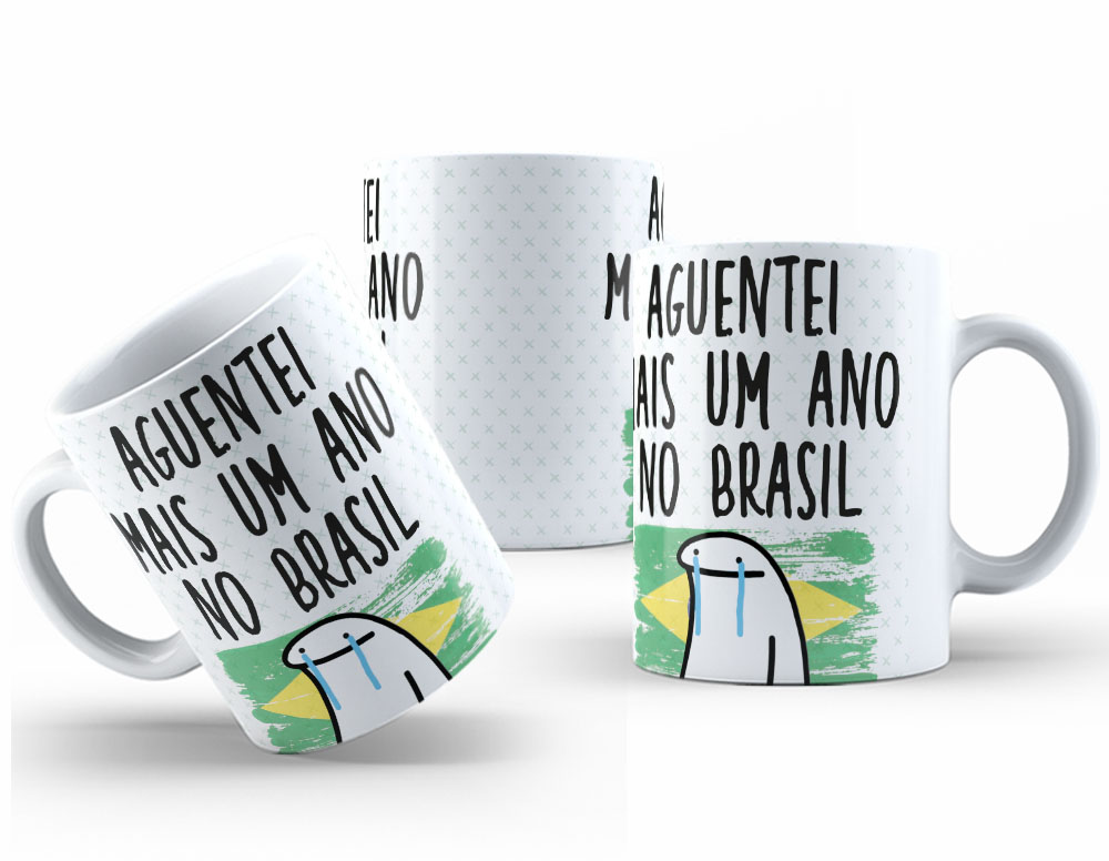 Caneca Personalizada 325ml Meme Flork Frase Engraçada 10