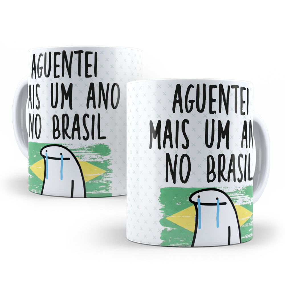 Caneca Personalizada 325ml Meme Flork Frase Engraçada 10