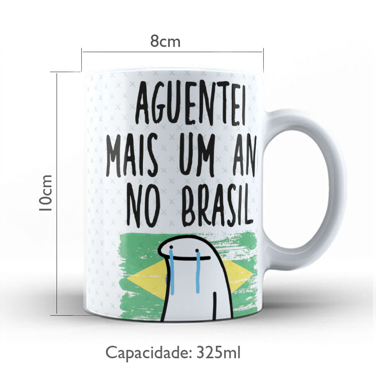 Caneca Personalizada 325ml Meme Flork Frase Engraçada 10