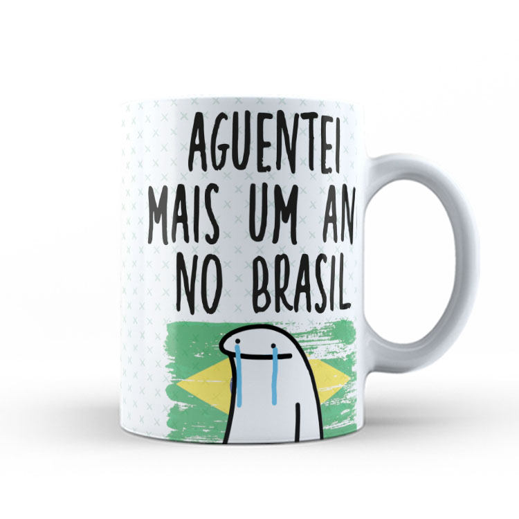 Caneca Personalizada 325ml Meme Flork Frase Engraçada 10
