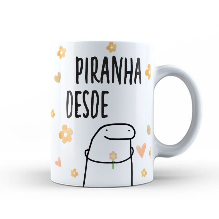 Caneca Personalizada 325ml Meme Flork Frase Engraçada 13