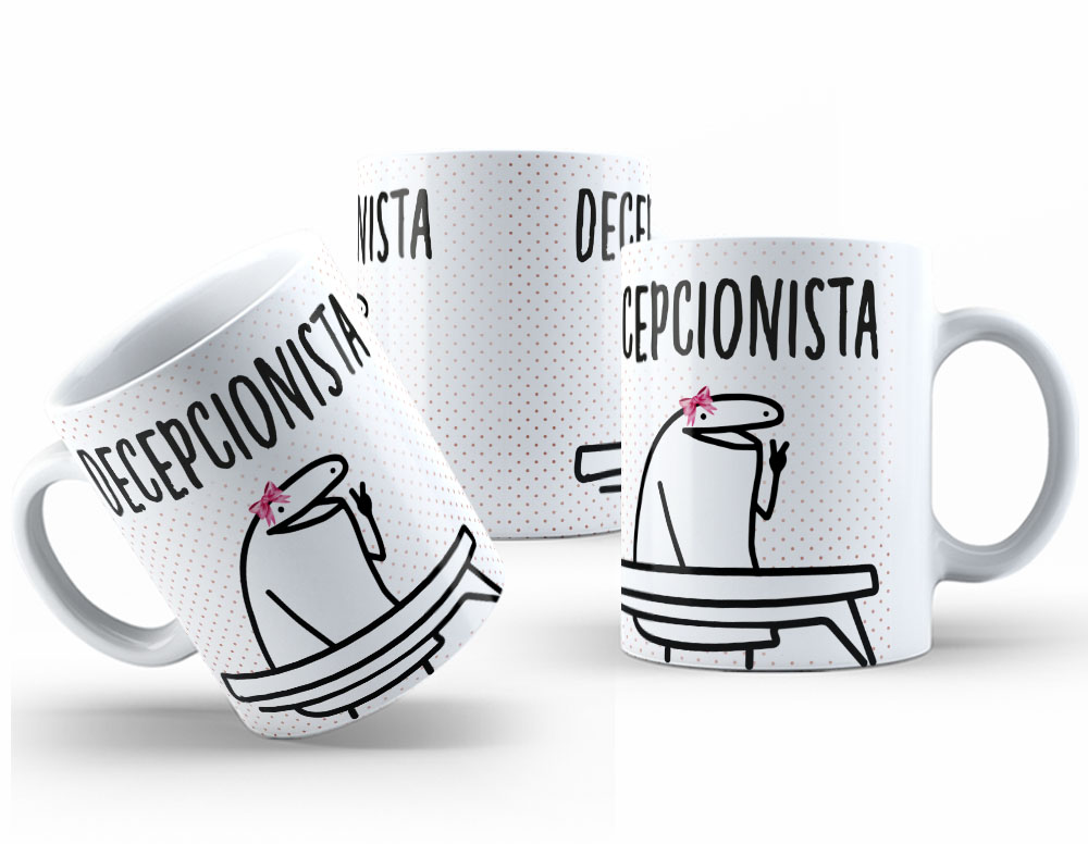 Caneca Personalizada 325ml Meme Flork Frase Engraçada 14
