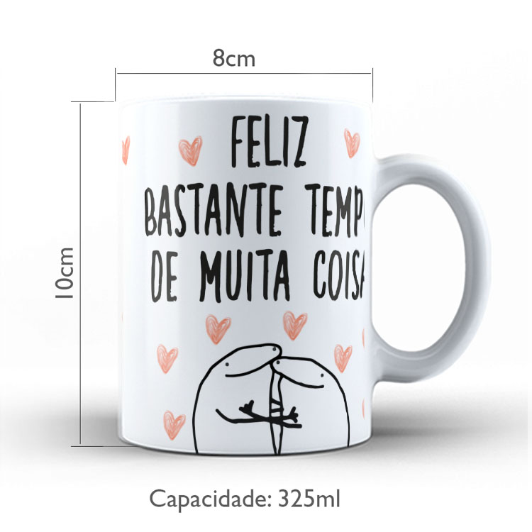 Caneca Personalizada 325ml Meme Flork Frase Engraçada 17