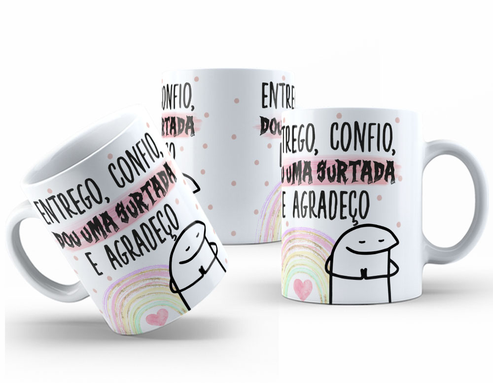 Caneca Personalizada 325ml Meme Flork Frase Engraçada 18
