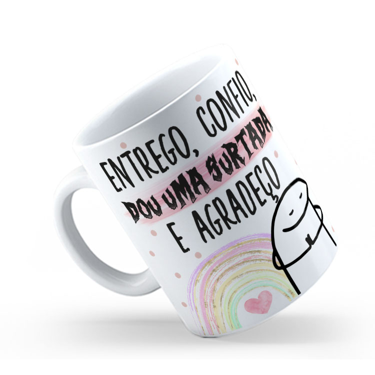 Caneca Personalizada 325ml Meme Flork Frase Engraçada 18