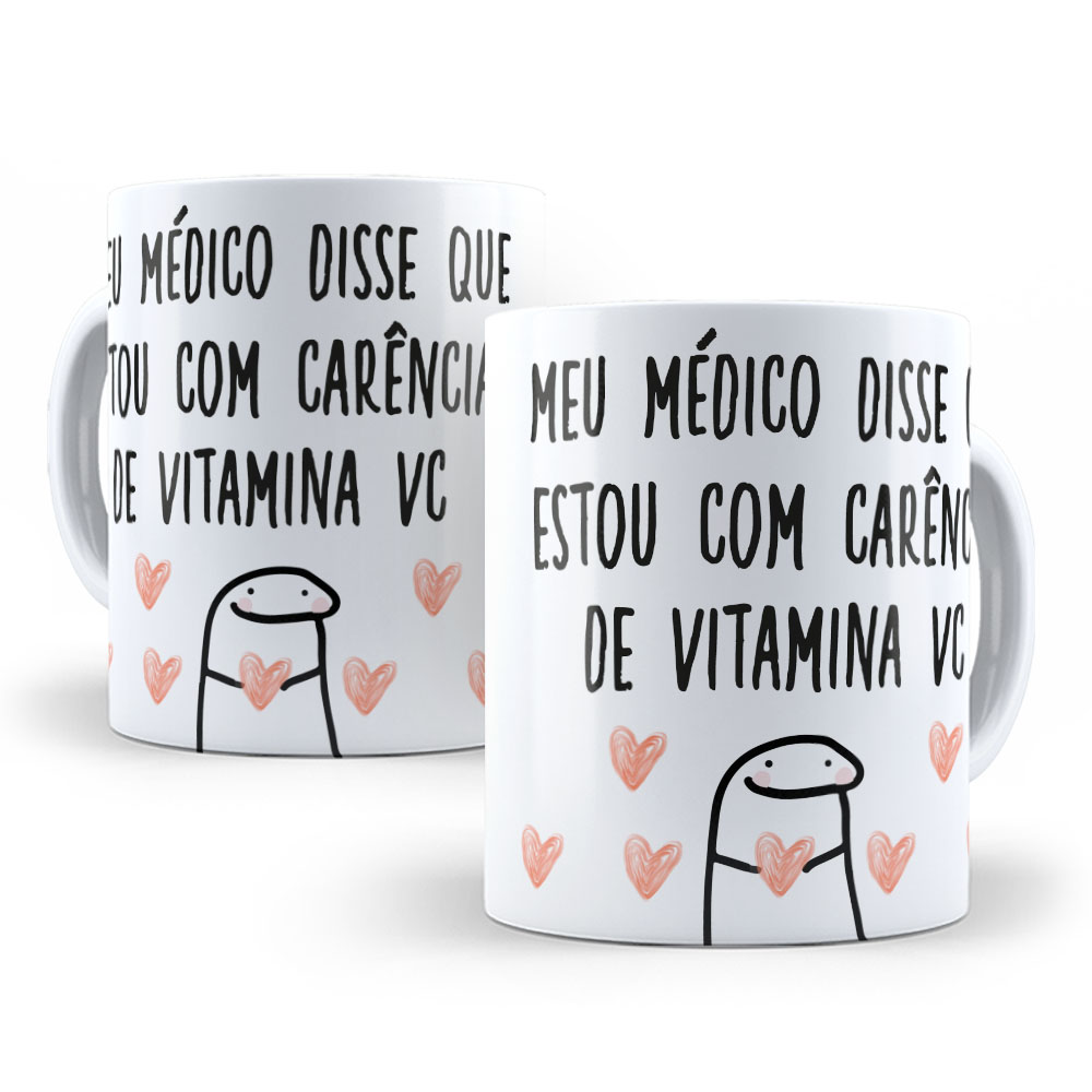 Caneca Personalizada 325ml Meme Flork Frase Engraçada 19
