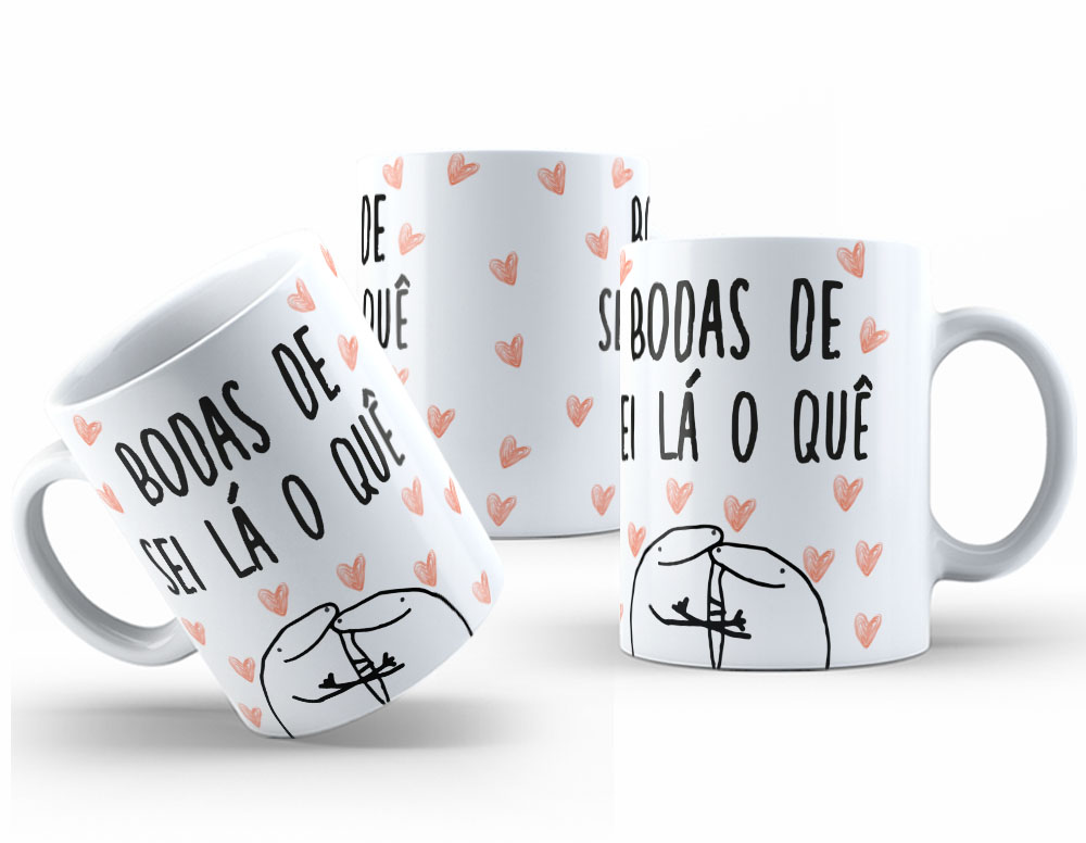 Caneca Personalizada 325ml Meme Flork Frase Engraçada 21