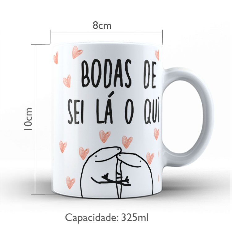 Caneca Personalizada 325ml Meme Flork Frase Engraçada 21