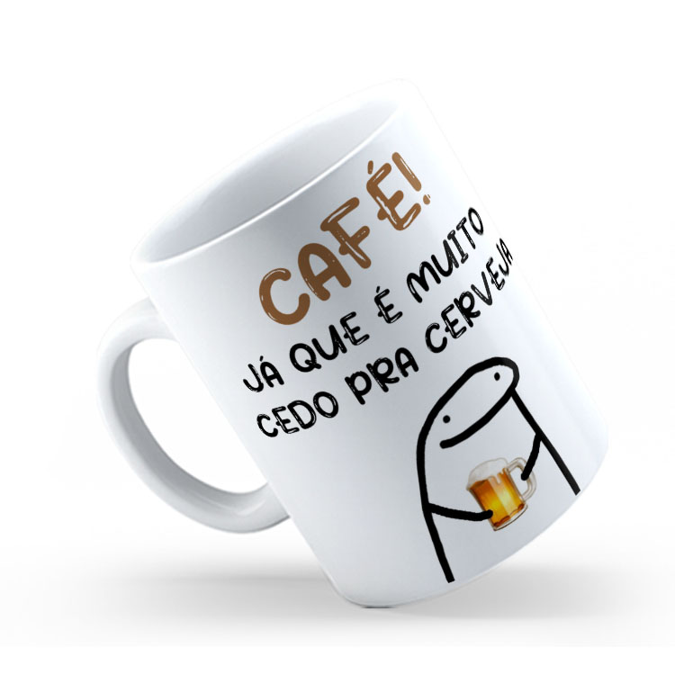 Caneca Personalizada 325ml Meme Flork Frase Engraçada 22
