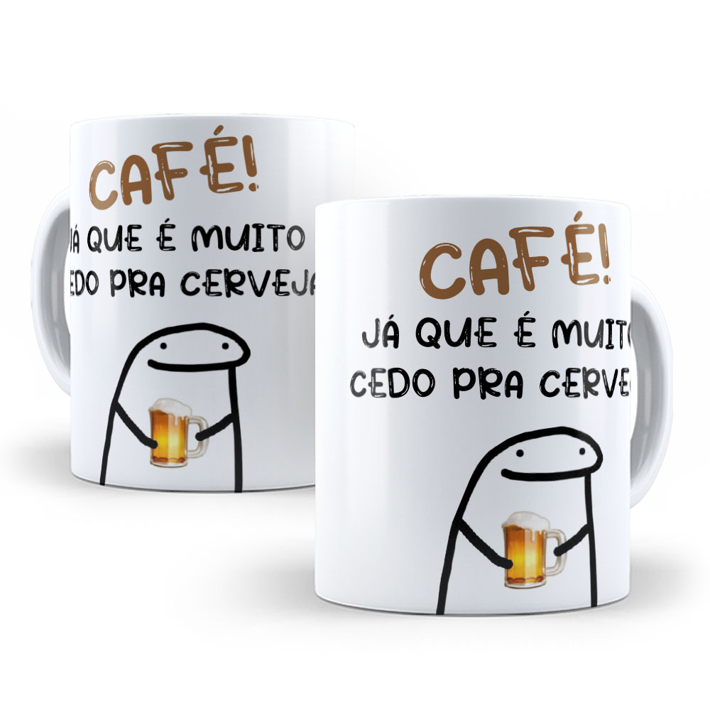 Caneca Personalizada 325ml Meme Flork Frase Engraçada 22