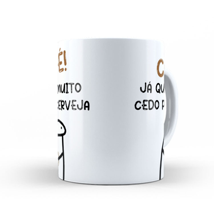 Caneca Personalizada 325ml Meme Flork Frase Engraçada 22