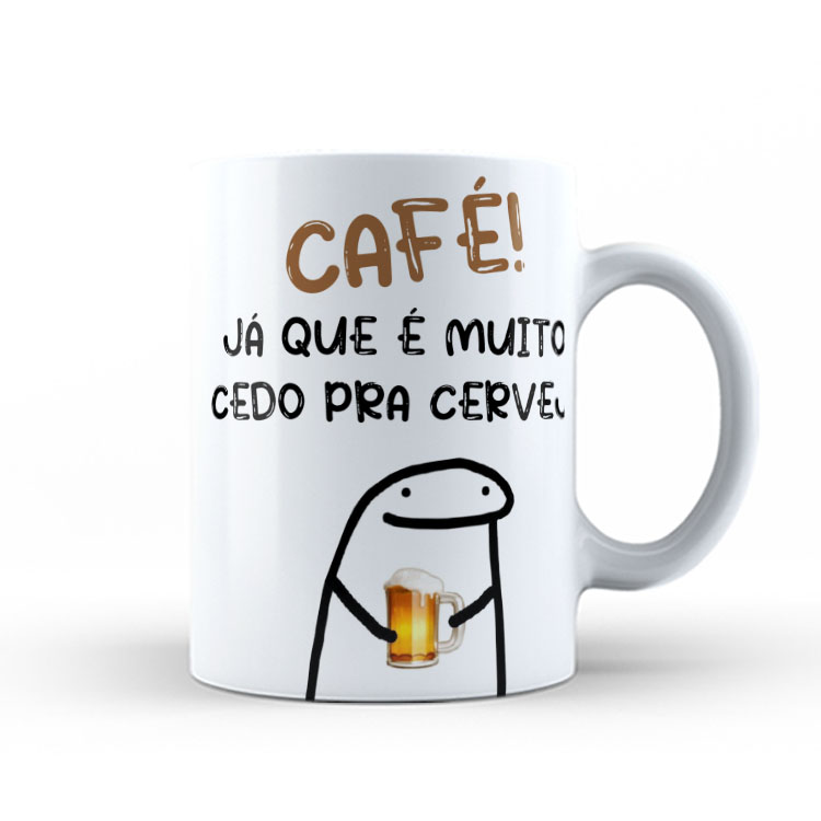 Caneca Personalizada 325ml Meme Flork Frase Engraçada 22