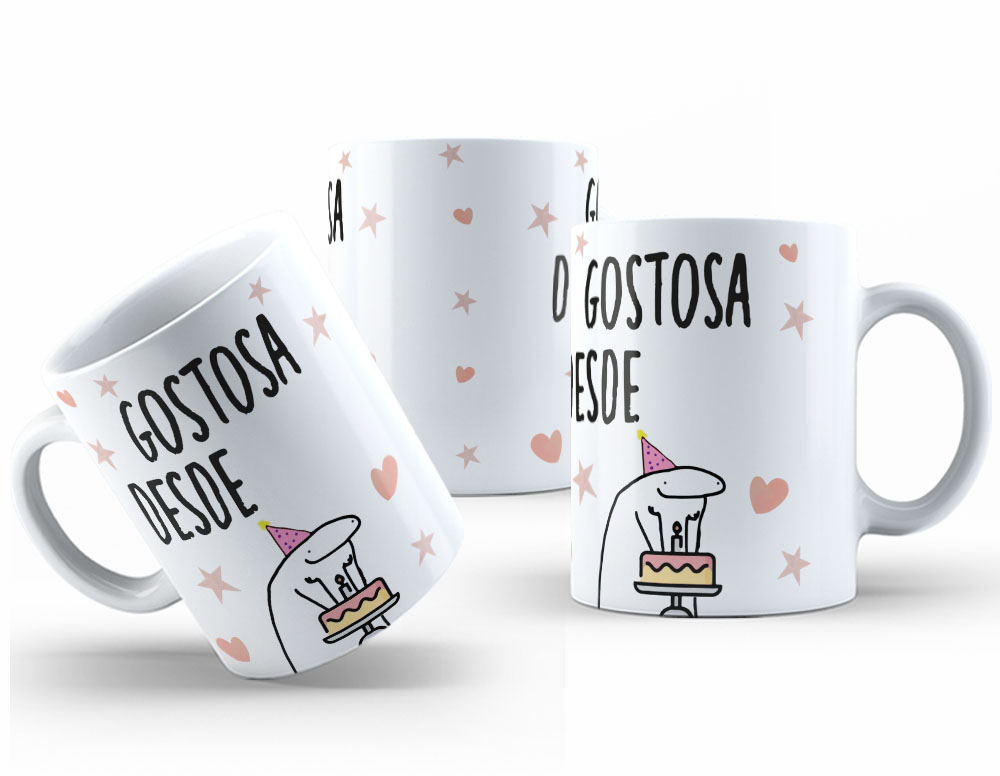 Caneca Personalizada 325ml Meme Flork Frase Engraçada 24