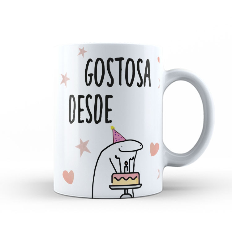 Caneca Personalizada 325ml Meme Flork Frase Engraçada 24