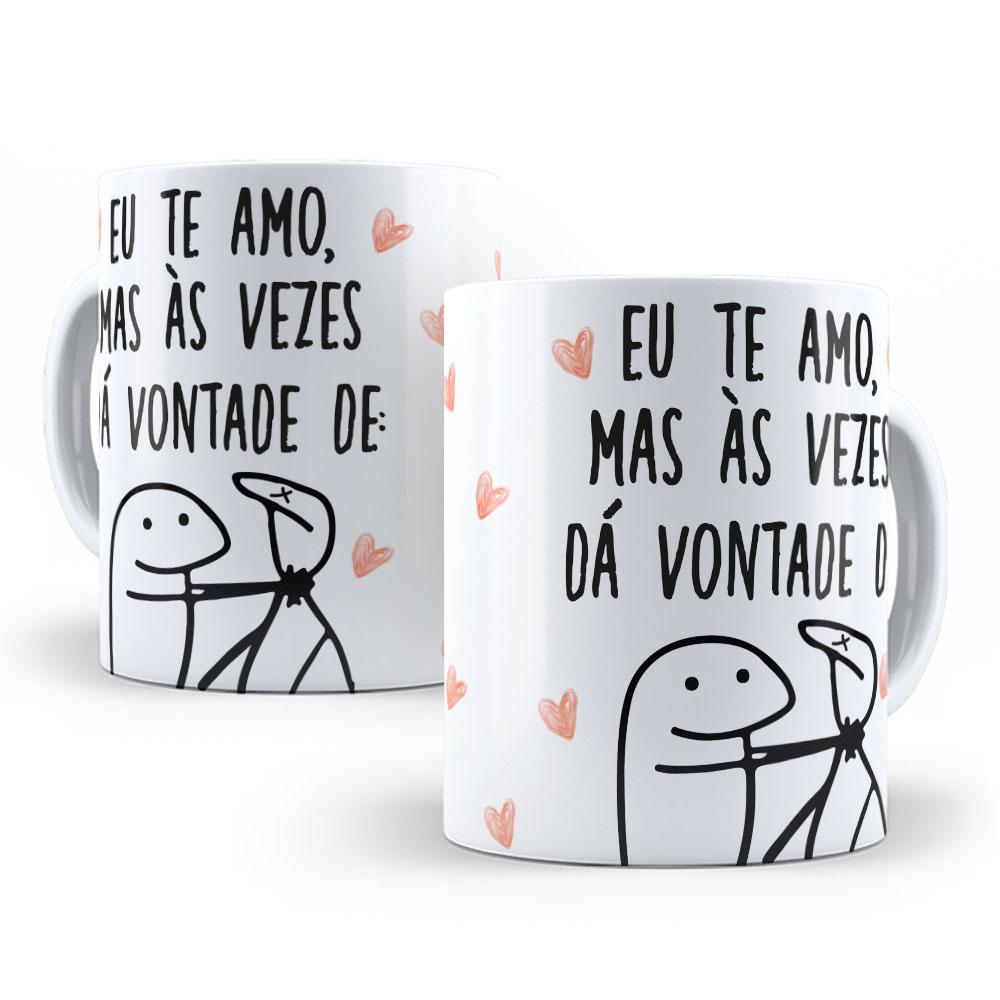 Caneca Personalizada 325ml Meme Flork Frase Engraçada 25