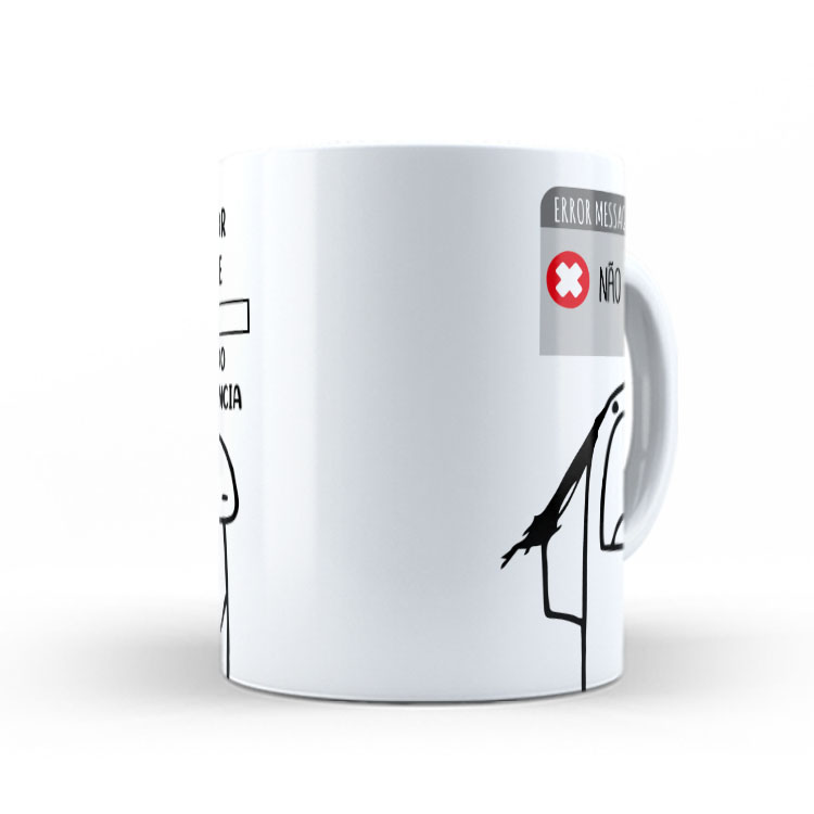 Caneca Personalizada 325ml Meme Flork Frase Engraçada 27