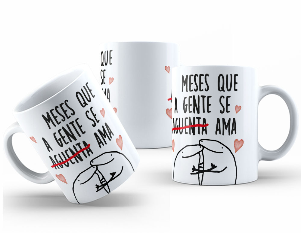 Caneca Personalizada 325ml Meme Flork Frase Engraçada 28