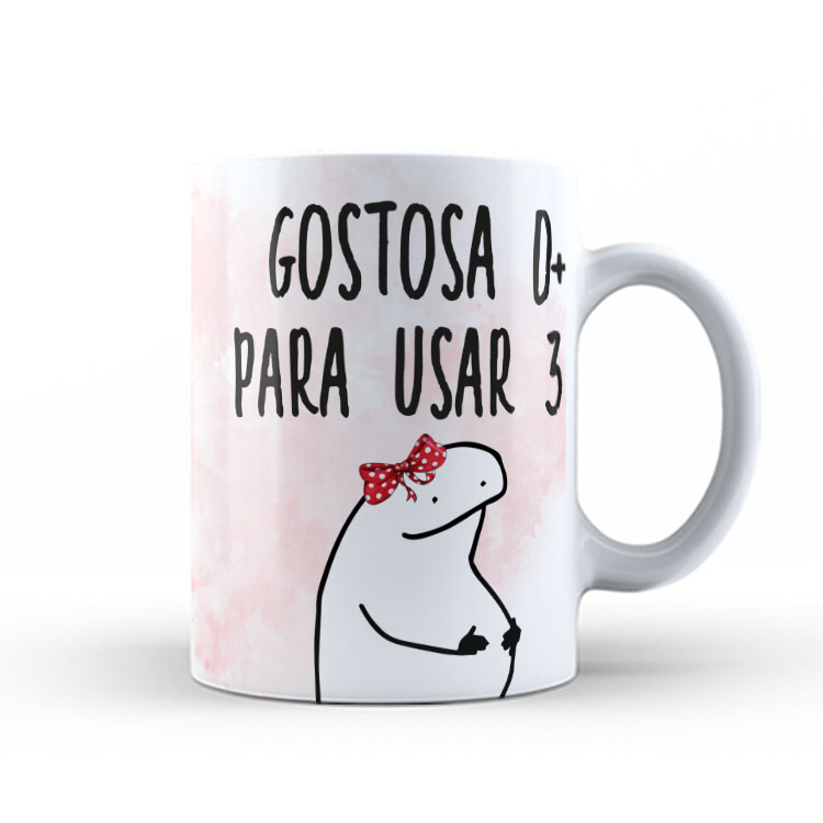 Caneca Personalizada 325ml Meme Flork Frase Engraçada 31