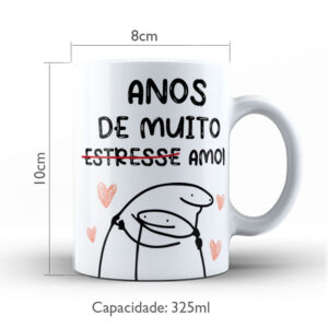 Caneca Personalizada 325ml Meme Flork Frase Engraçada 33