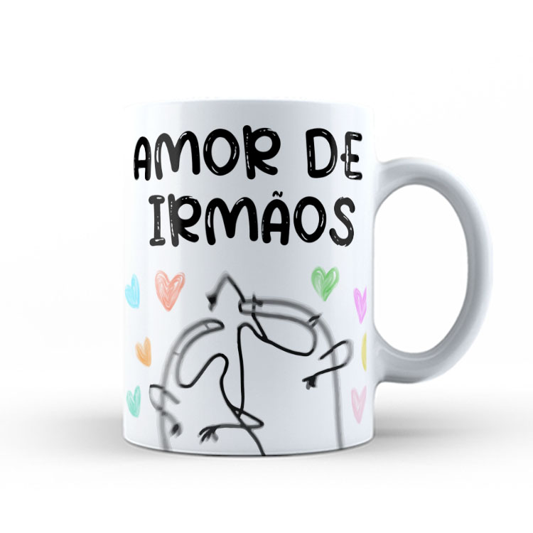Caneca Personalizada 325ml Meme Flork Frase Engraçada 35