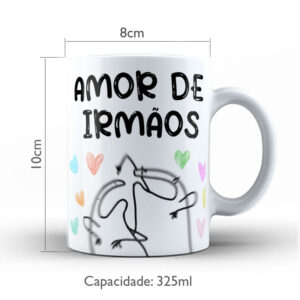 Caneca Personalizada 325ml Meme Flork Frase Engraçada 35