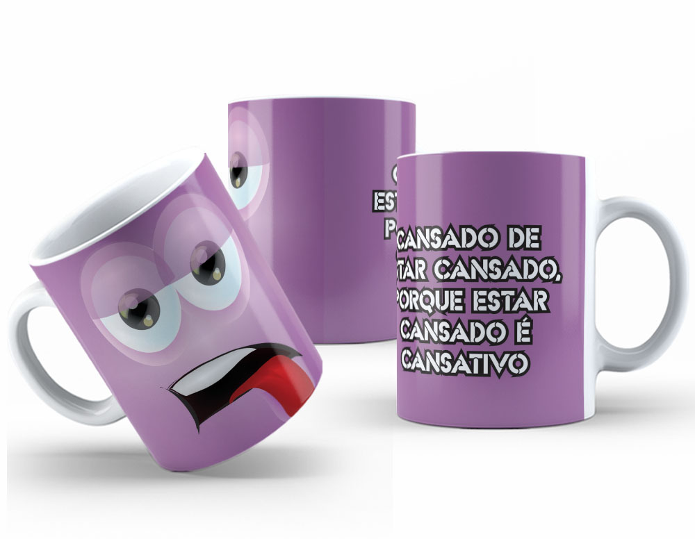 Caneca Personalizada 325ml Expressões & Caretas 03