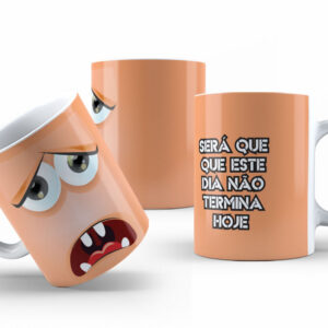 Caneca Personalizada 325ml Expressões & Caretas 05