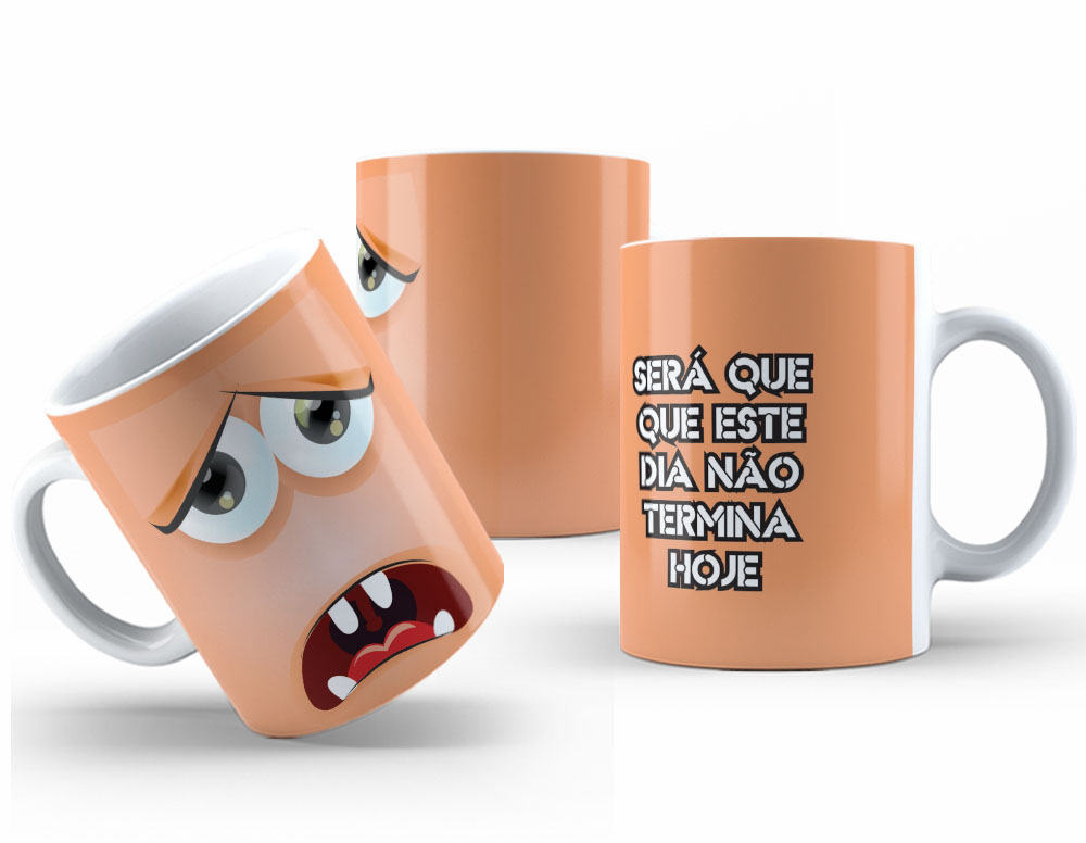 Caneca Personalizada 325ml Expressões & Caretas 05