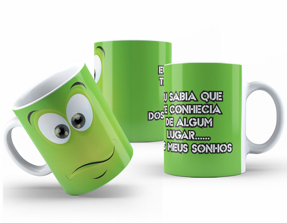 Caneca Personalizada 325ml Expressões & Caretas 06