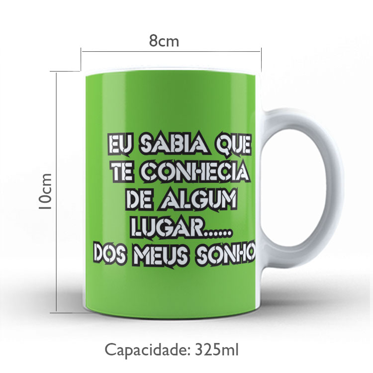 Caneca Personalizada 325ml Expressões & Caretas 06