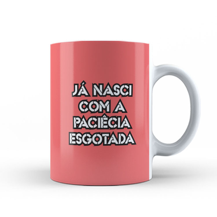 Caneca Personalizada 325ml Expressões & Caretas 07
