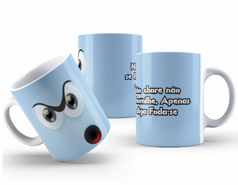 Caneca Personalizada 325ml Expressões & Caretas 09
