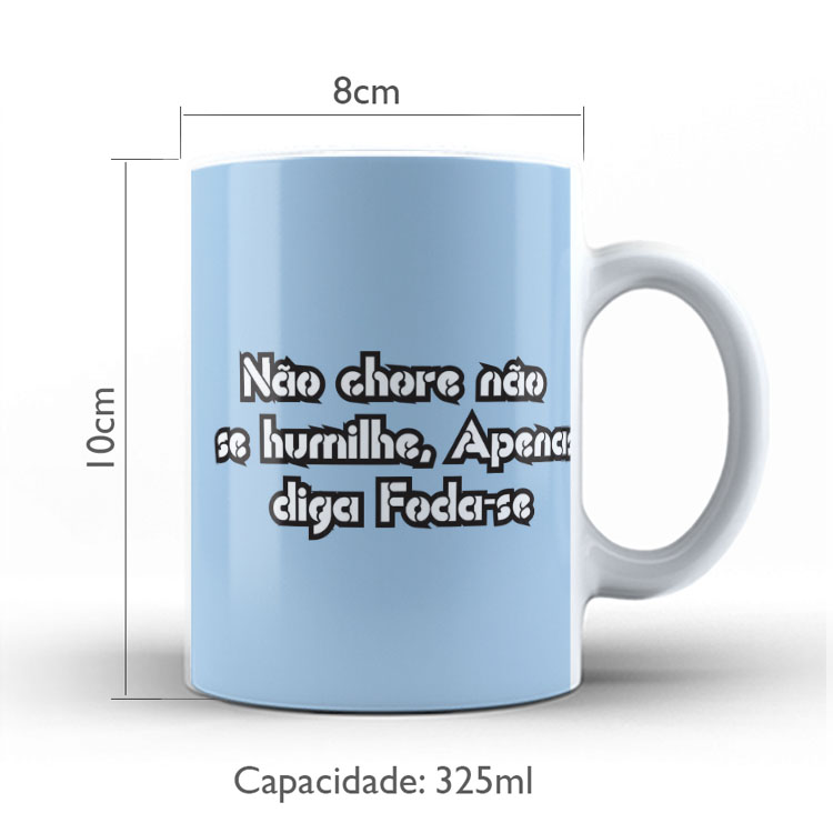 Caneca Personalizada 325ml Expressões & Caretas 09