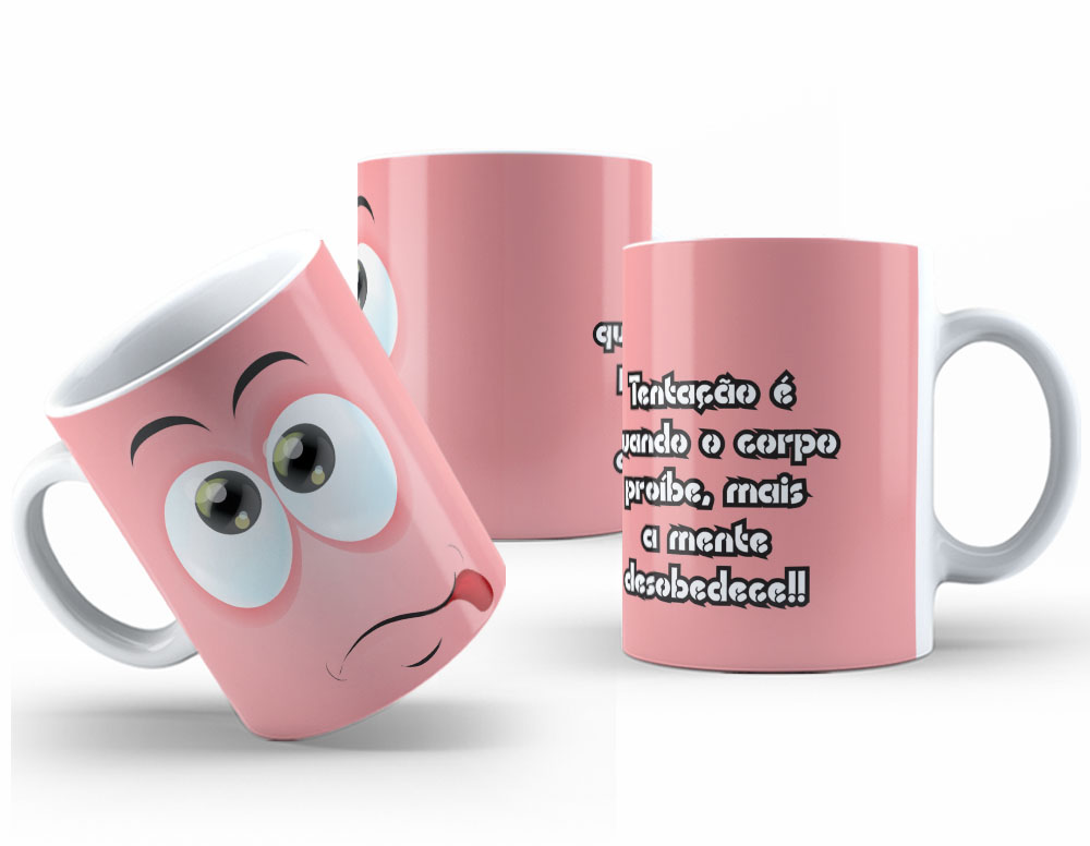 Caneca Personalizada 325ml Expressões & Caretas 14
