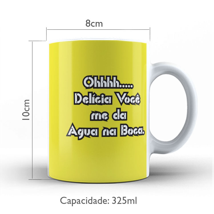 Caneca Personalizada 325ml Expressões & Caretas 16