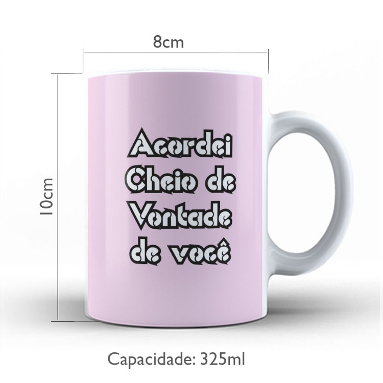 Caneca Personalizada 325ml Expressões & Caretas 17